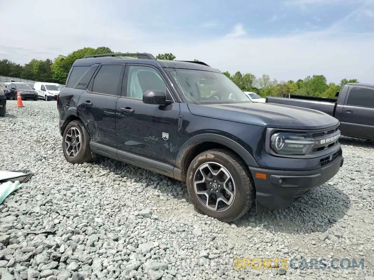 4 Photograph of a damaged car 3FMCR9B6XMRB32189 FORD BRONCO 2021