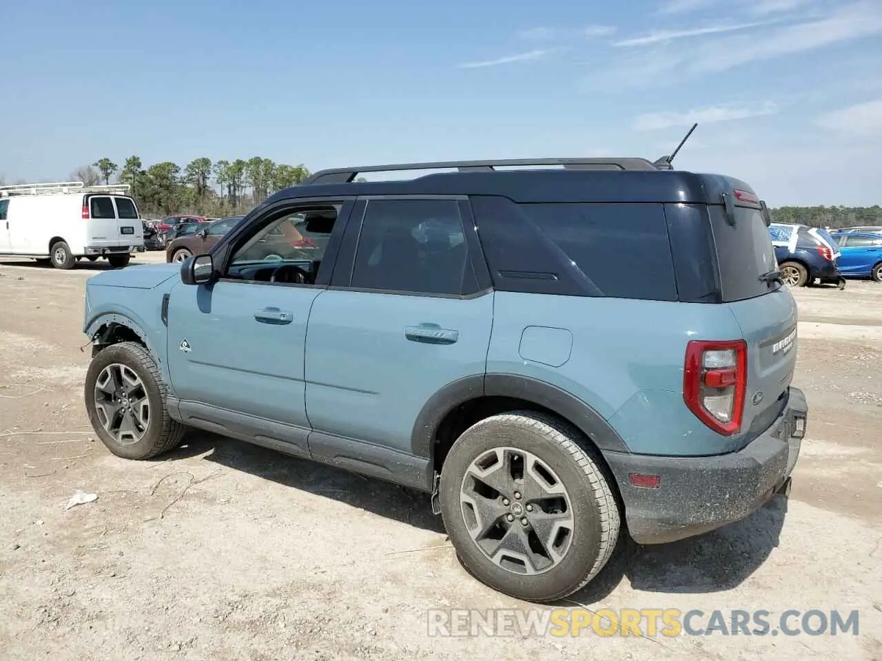 2 Photograph of a damaged car 3FMCR9C60MRA14196 FORD BRONCO 2021