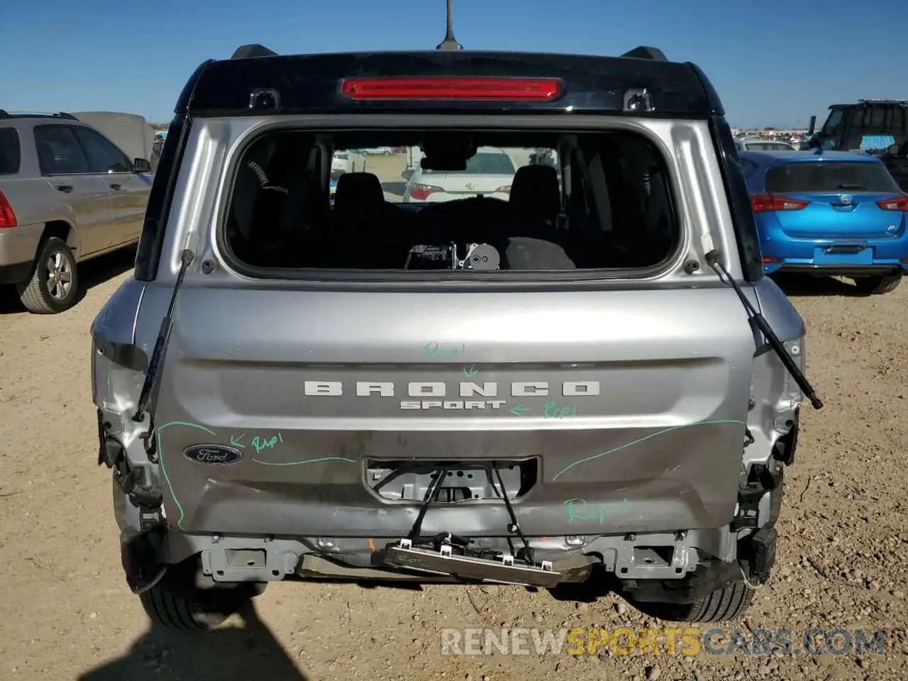 6 Photograph of a damaged car 3FMCR9C60MRA46341 FORD BRONCO 2021