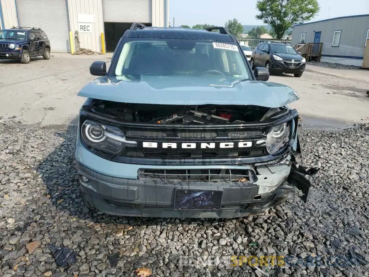 5 Photograph of a damaged car 3FMCR9C60MRA57792 FORD BRONCO 2021