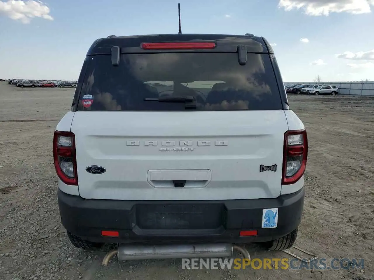 6 Photograph of a damaged car 3FMCR9C61MRA01912 FORD BRONCO 2021