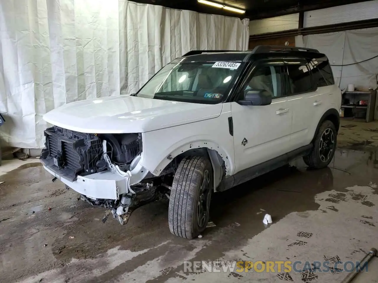 1 Photograph of a damaged car 3FMCR9C61MRA30570 FORD BRONCO 2021