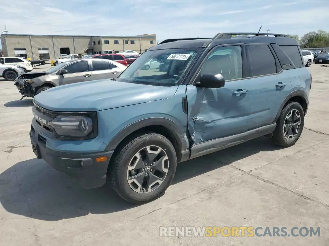 1 Photograph of a damaged car 3FMCR9C61MRA45473 FORD BRONCO 2021