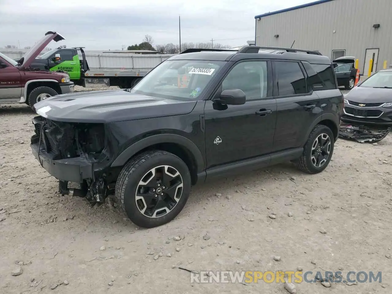 1 Photograph of a damaged car 3FMCR9C62MRA72875 FORD BRONCO 2021