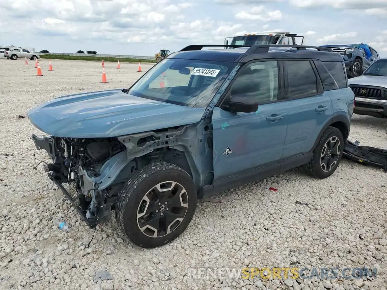 1 Photograph of a damaged car 3FMCR9C63MRA02785 FORD BRONCO 2021