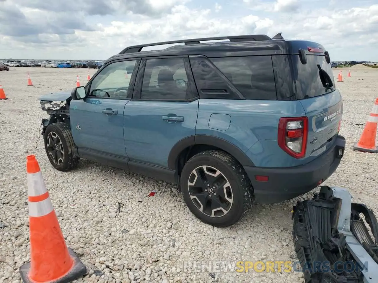 2 Photograph of a damaged car 3FMCR9C63MRA02785 FORD BRONCO 2021