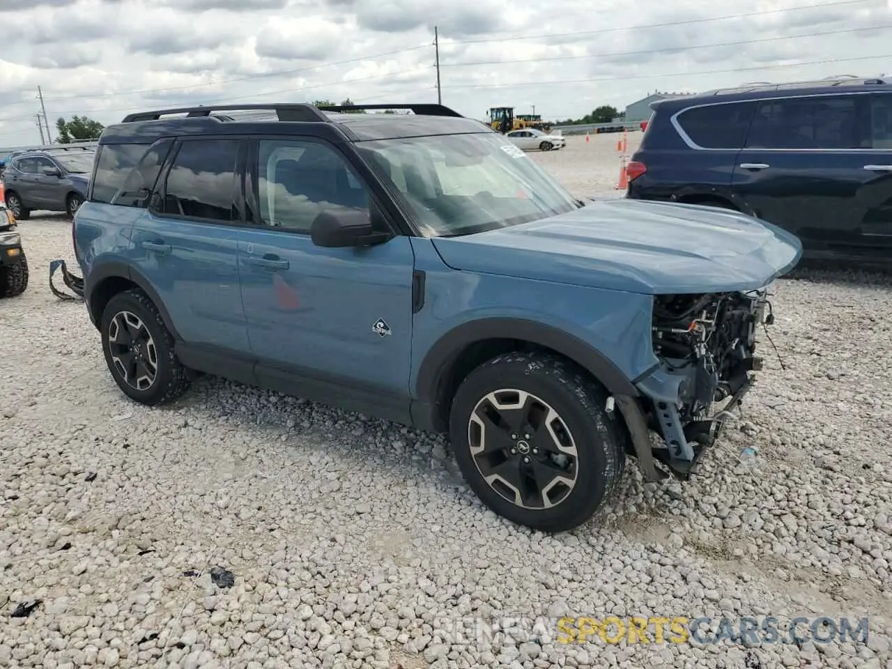 4 Photograph of a damaged car 3FMCR9C63MRA02785 FORD BRONCO 2021