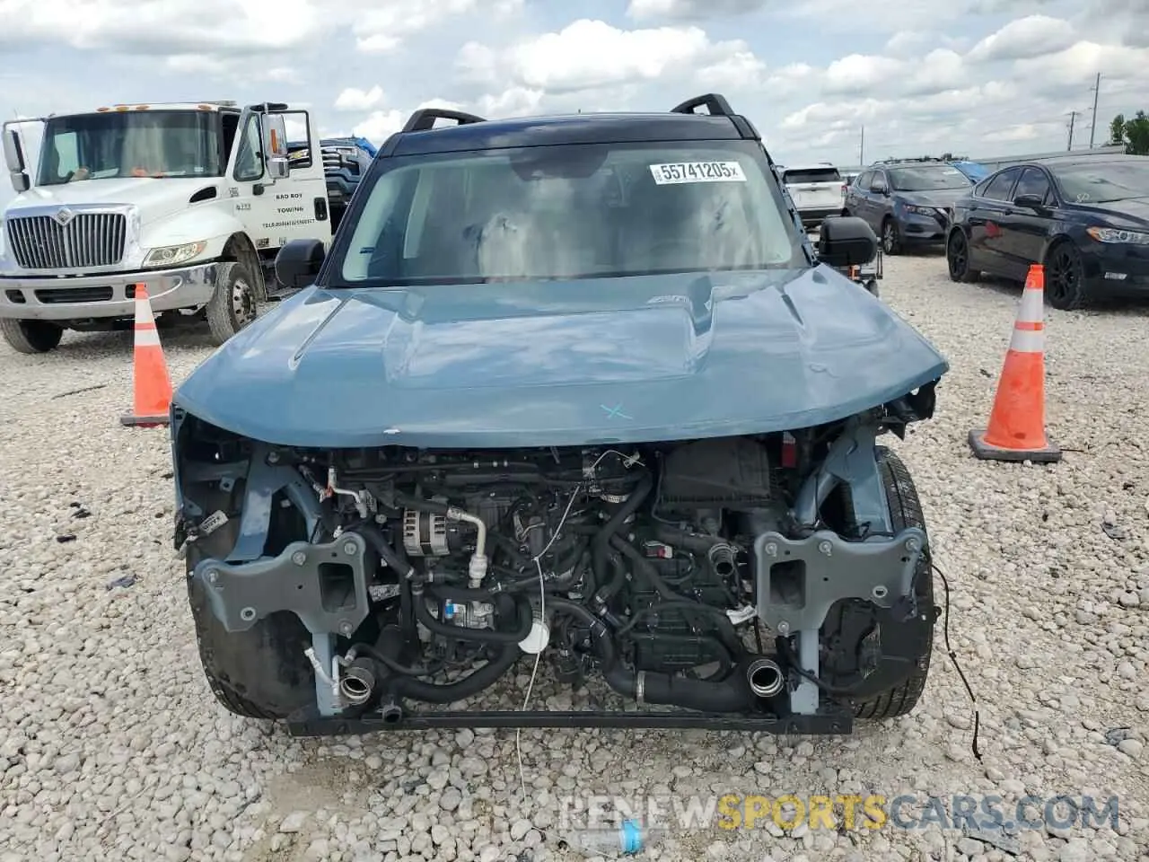5 Photograph of a damaged car 3FMCR9C63MRA02785 FORD BRONCO 2021