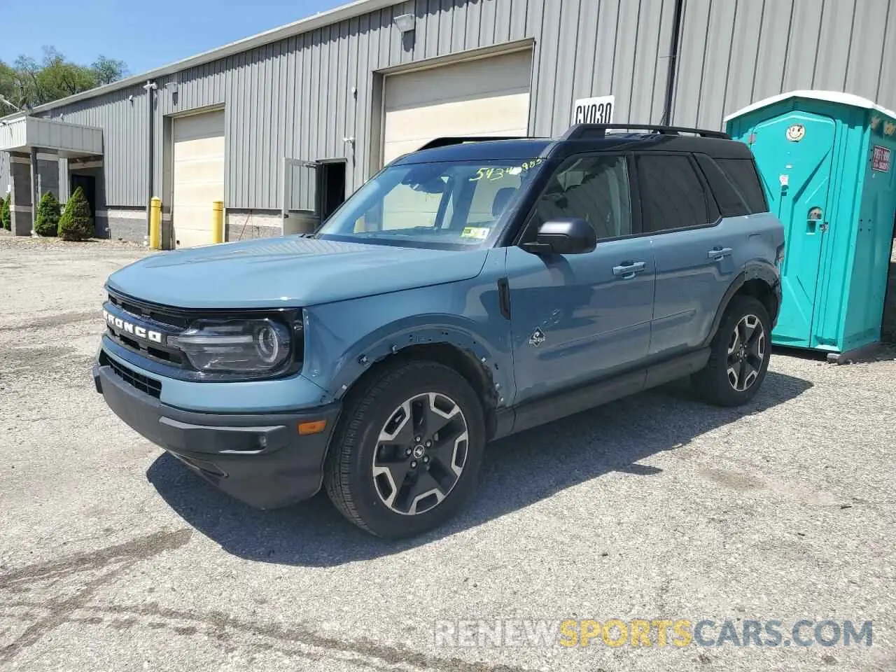 1 Photograph of a damaged car 3FMCR9C63MRA34829 FORD BRONCO 2021