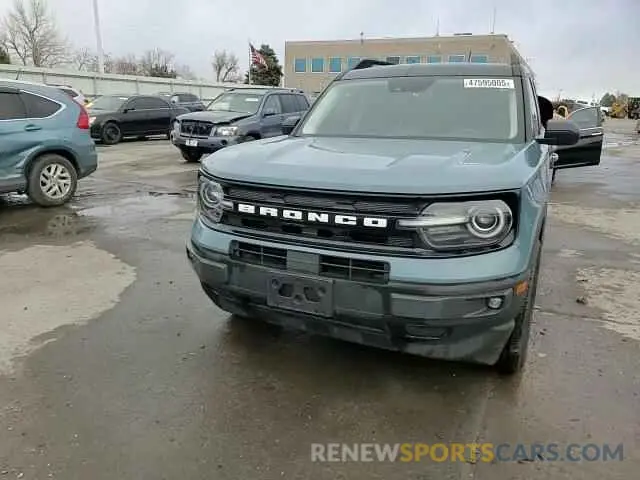 14 Photograph of a damaged car 3FMCR9C63MRB13613 FORD BRONCO 2021
