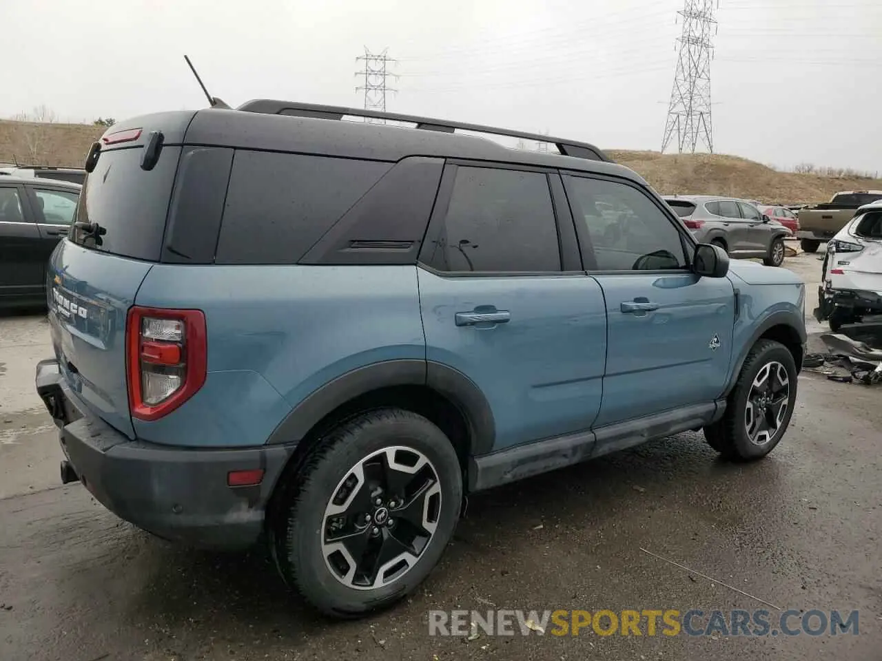 3 Photograph of a damaged car 3FMCR9C63MRB13613 FORD BRONCO 2021