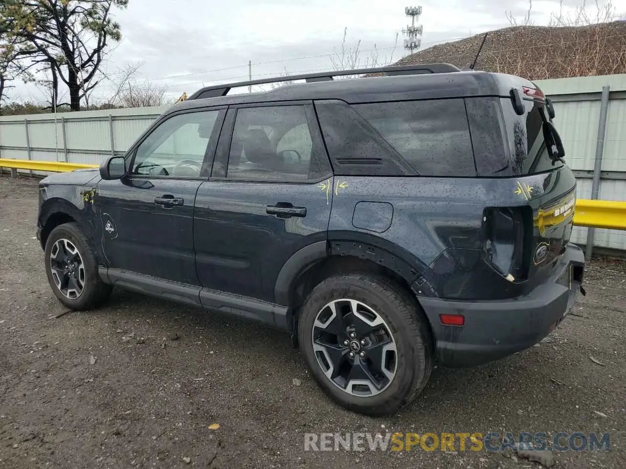 2 Photograph of a damaged car 3FMCR9C63MRB39368 FORD BRONCO 2021