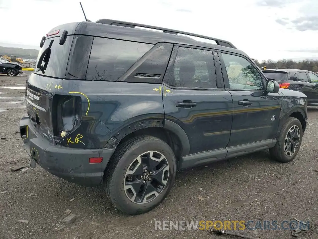 3 Photograph of a damaged car 3FMCR9C63MRB39368 FORD BRONCO 2021