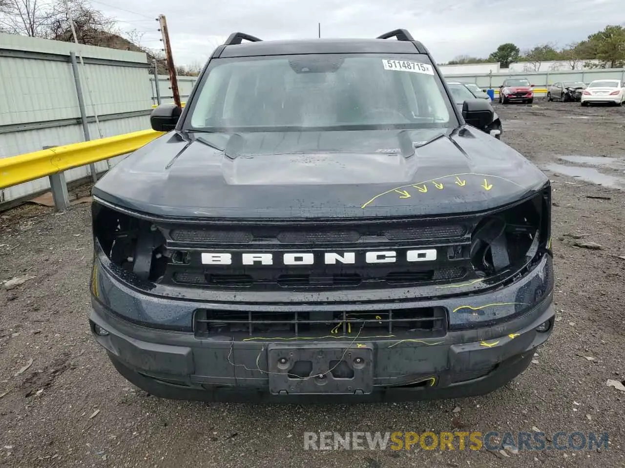5 Photograph of a damaged car 3FMCR9C63MRB39368 FORD BRONCO 2021