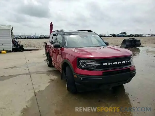 15 Photograph of a damaged car 3FMCR9C64MRA72912 FORD BRONCO 2021