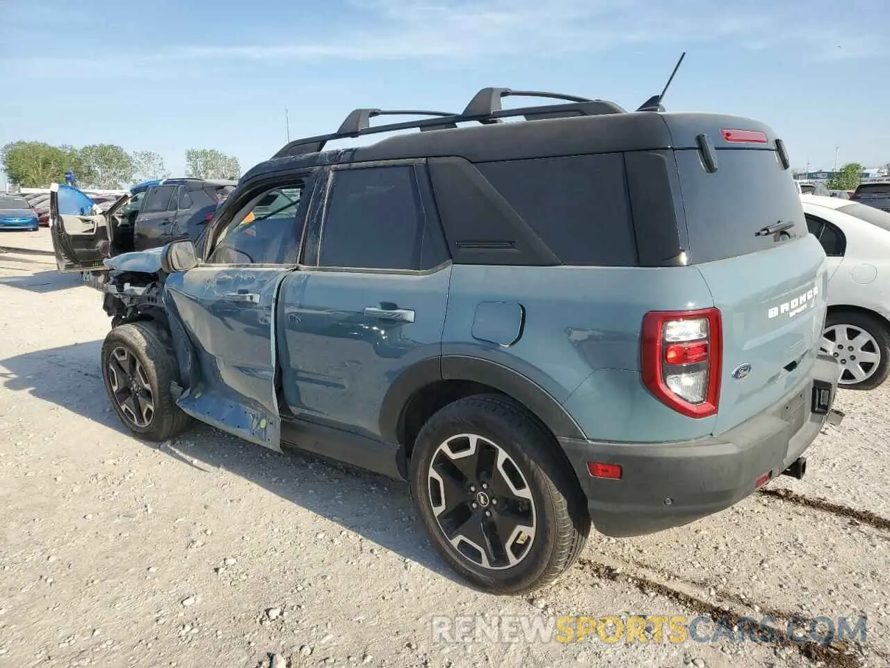 2 Photograph of a damaged car 3FMCR9C65MRA58467 FORD BRONCO 2021