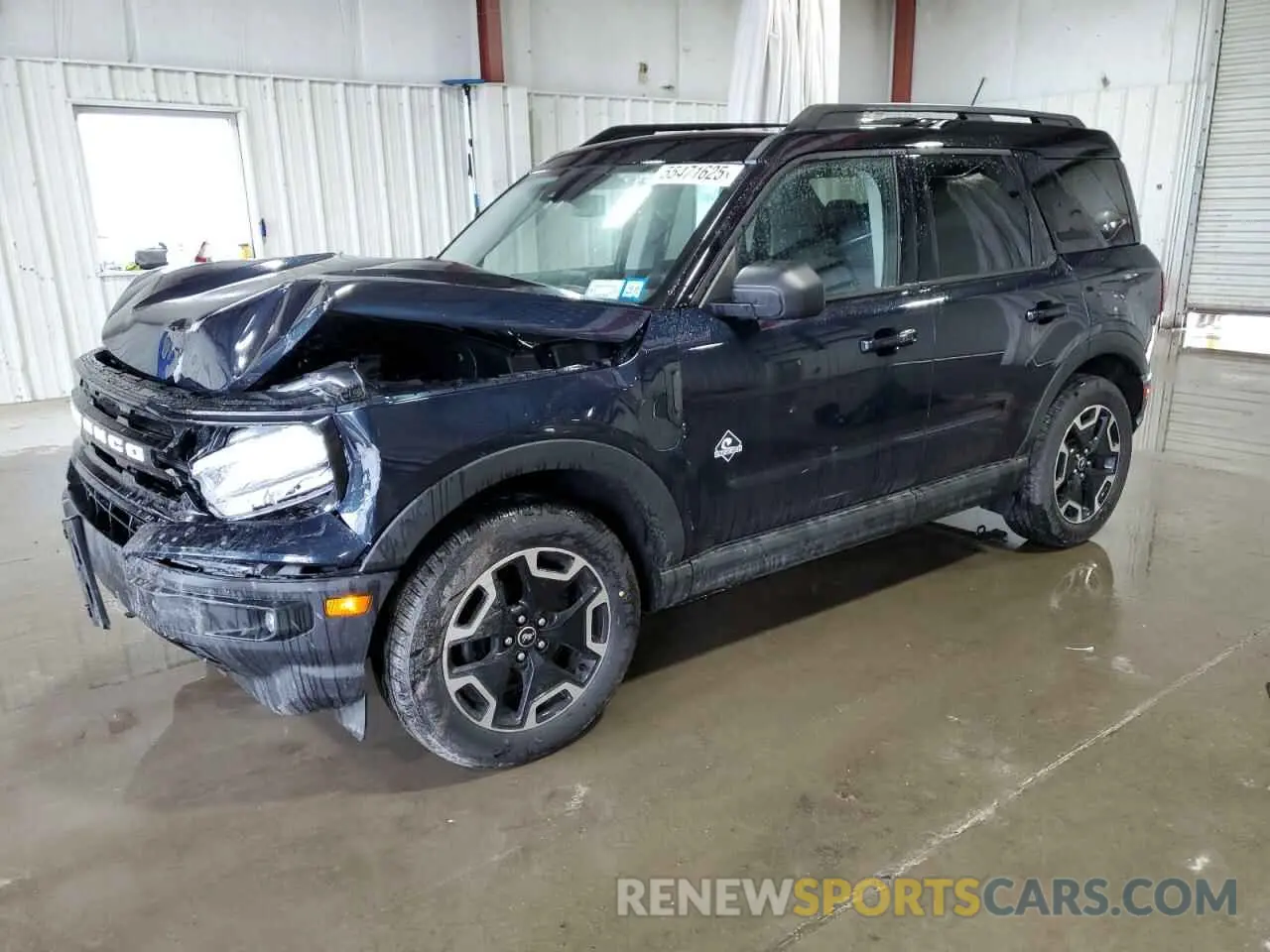 1 Photograph of a damaged car 3FMCR9C65MRA80890 FORD BRONCO 2021