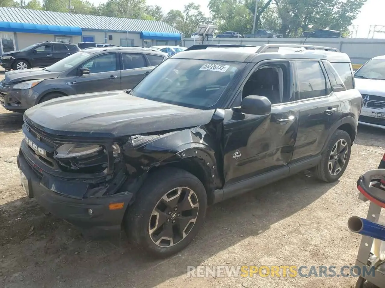 1 Photograph of a damaged car 3FMCR9C66MRA59546 FORD BRONCO 2021