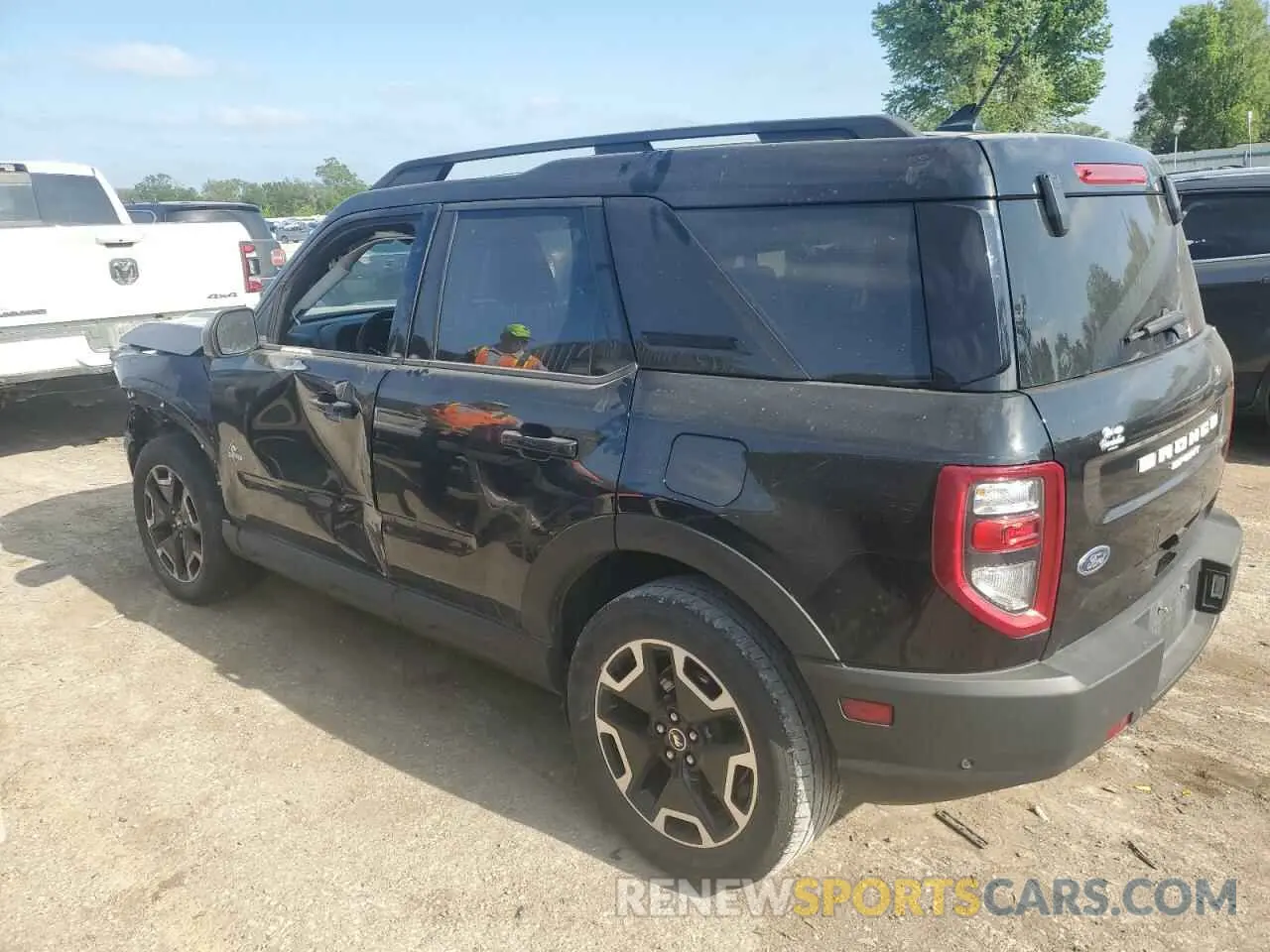 2 Photograph of a damaged car 3FMCR9C66MRA59546 FORD BRONCO 2021