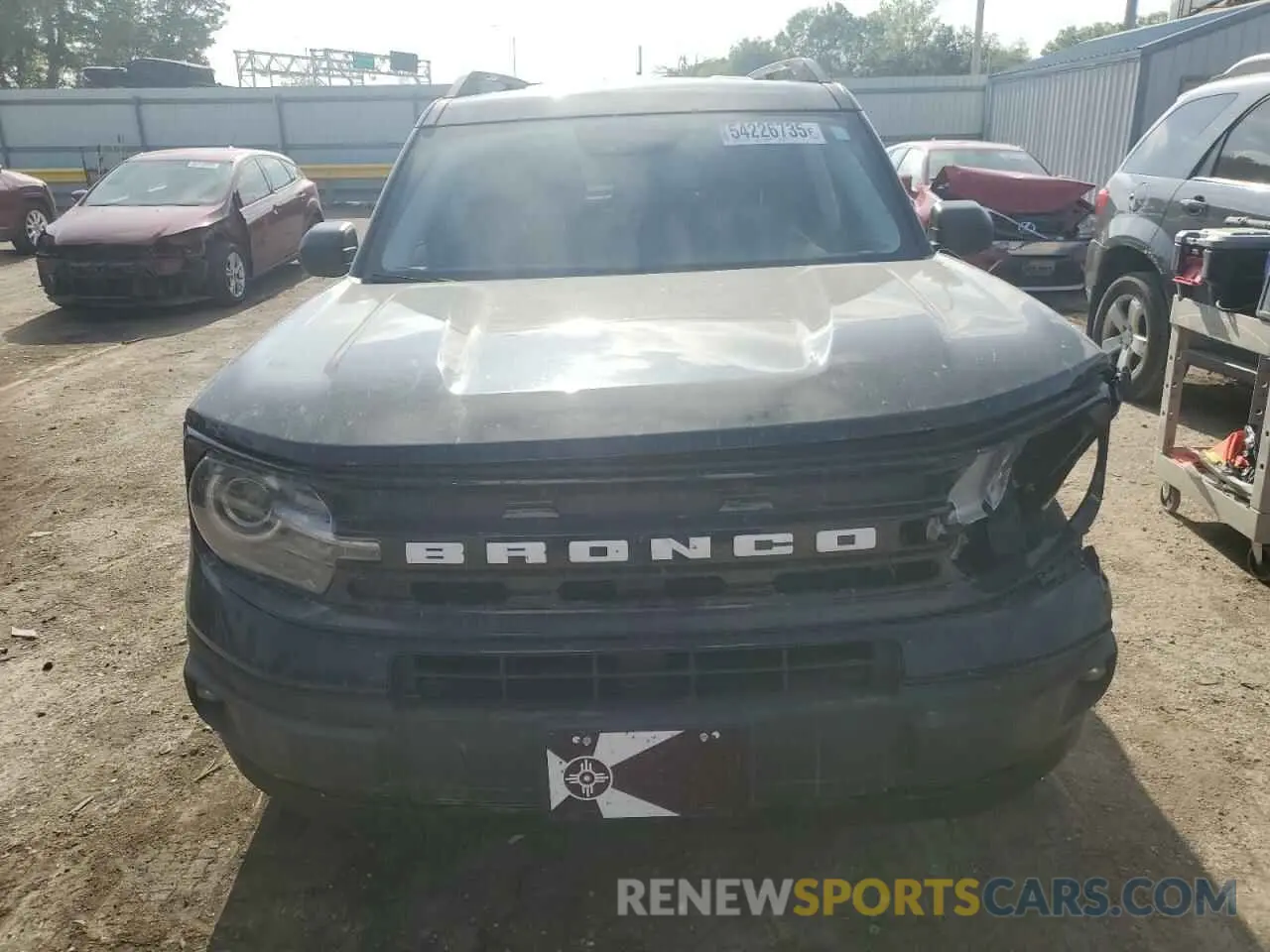 5 Photograph of a damaged car 3FMCR9C66MRA59546 FORD BRONCO 2021