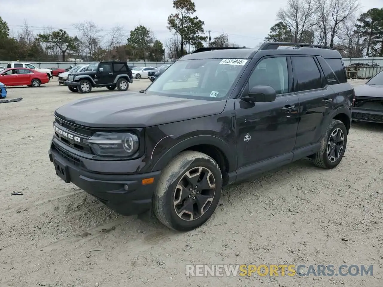 1 Photograph of a damaged car 3FMCR9C66MRB08292 FORD BRONCO 2021