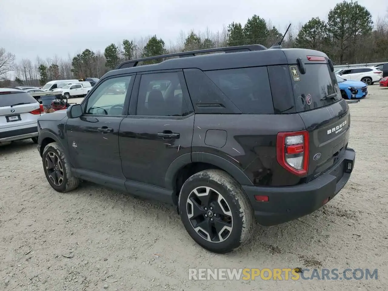 2 Photograph of a damaged car 3FMCR9C66MRB08292 FORD BRONCO 2021