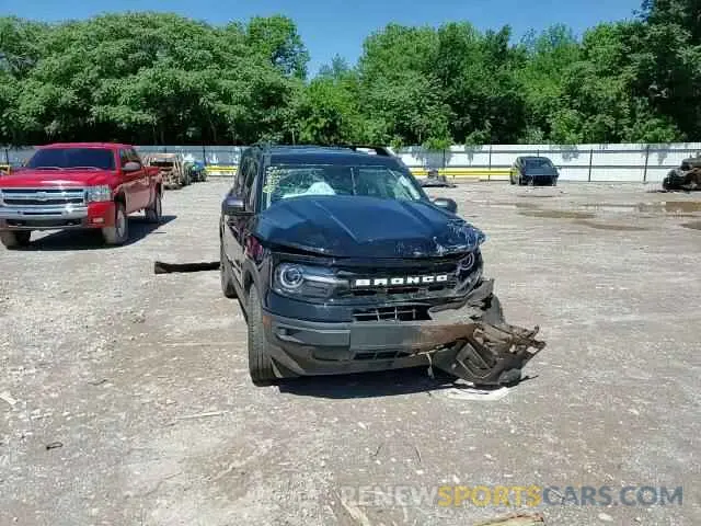 14 Photograph of a damaged car 3FMCR9C66MRB11046 FORD BRONCO 2021