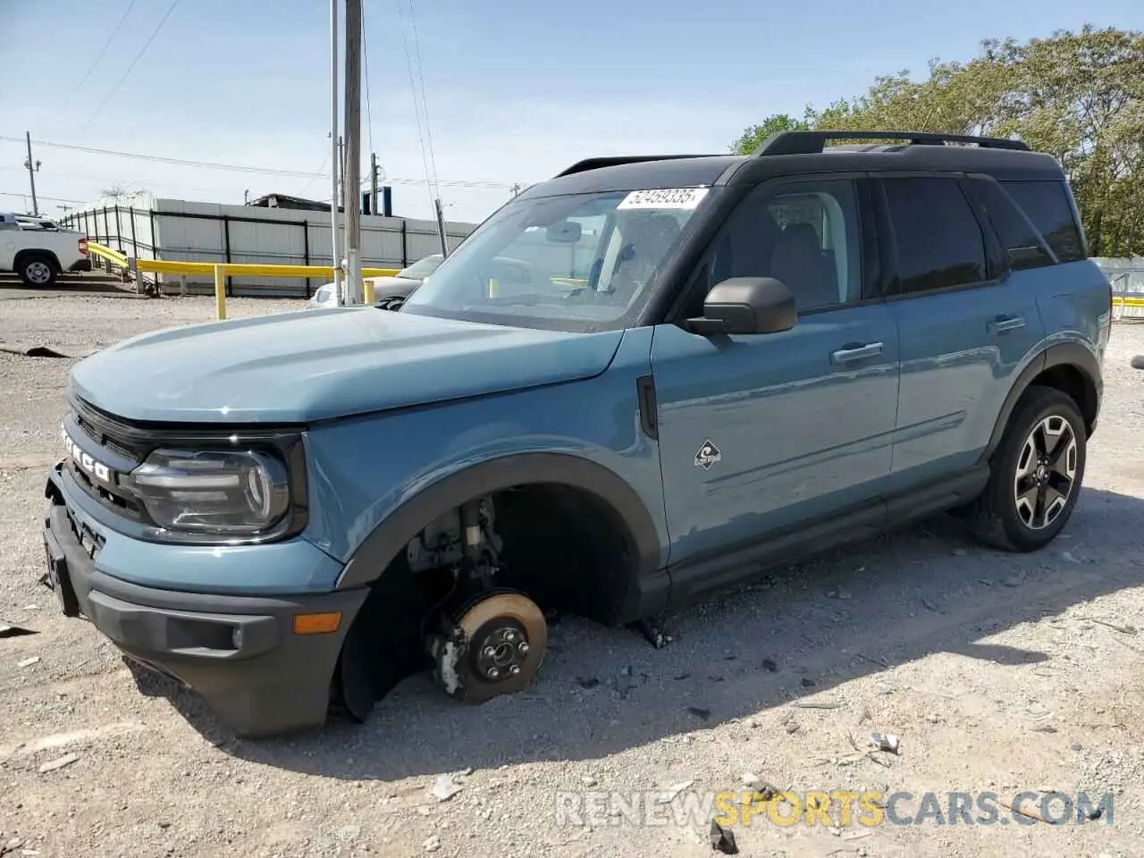 1 Photograph of a damaged car 3FMCR9C66MRB22144 FORD BRONCO 2021