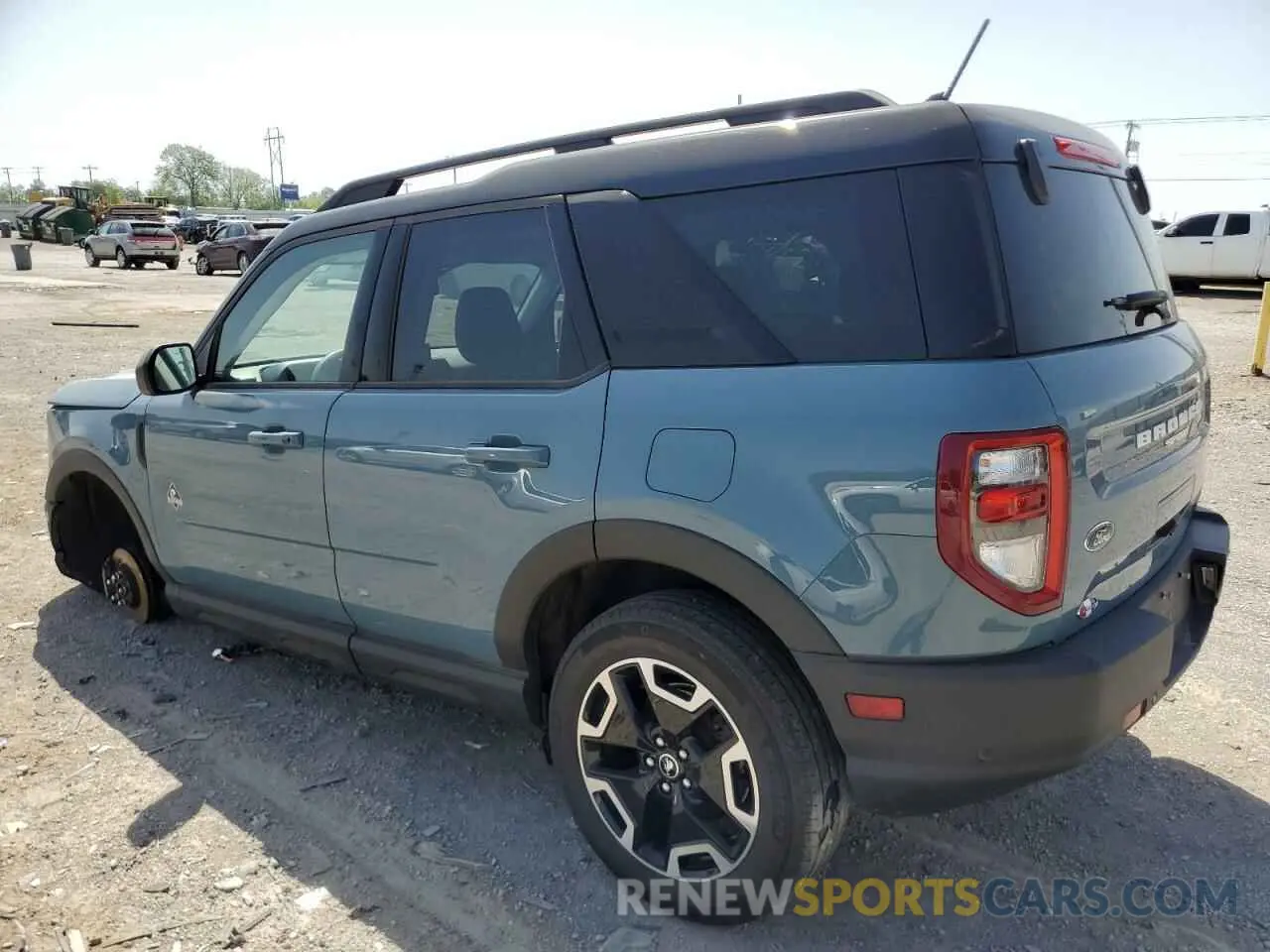 2 Photograph of a damaged car 3FMCR9C66MRB22144 FORD BRONCO 2021