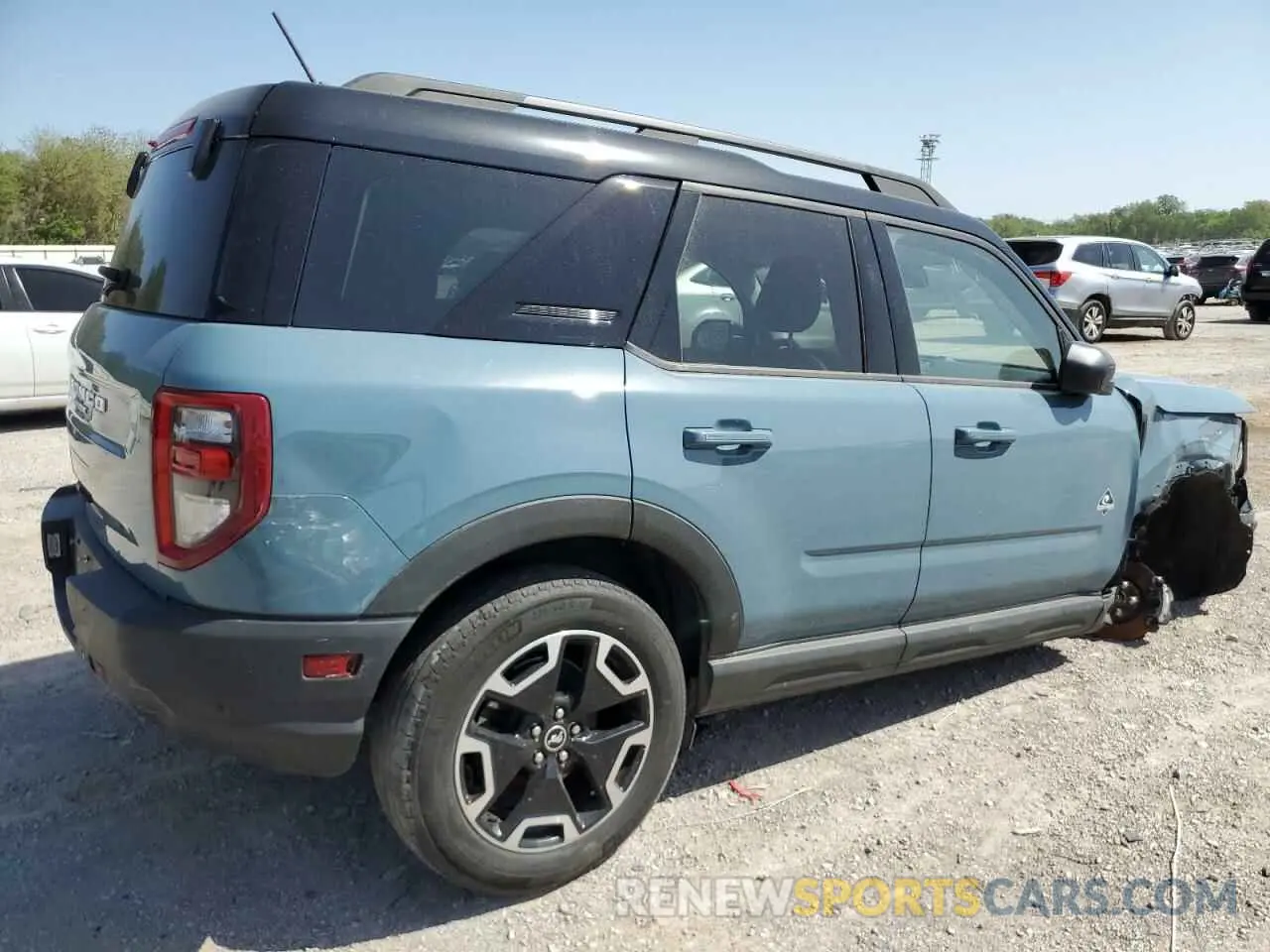 3 Photograph of a damaged car 3FMCR9C66MRB22144 FORD BRONCO 2021