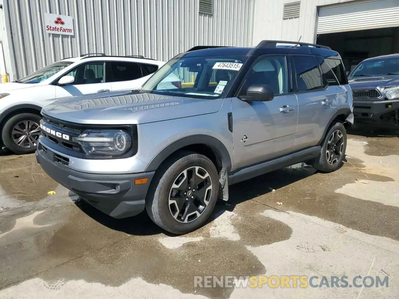 1 Photograph of a damaged car 3FMCR9C69MRA98325 FORD BRONCO 2021