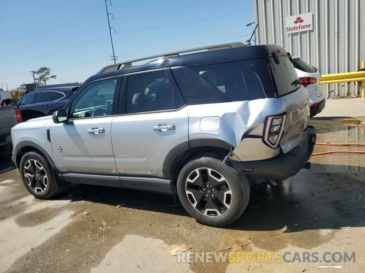 2 Photograph of a damaged car 3FMCR9C69MRA98325 FORD BRONCO 2021