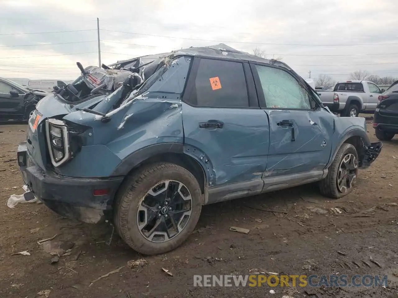 3 Photograph of a damaged car 3FMCR9C6XMRA14433 FORD BRONCO 2021