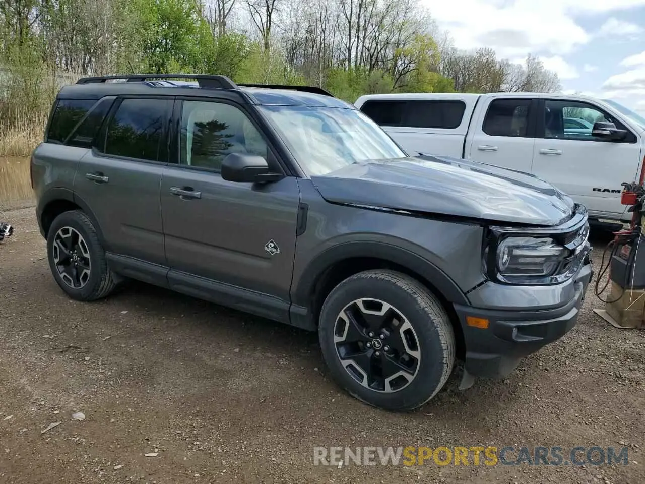 4 Photograph of a damaged car 3FMCR9C6XMRA57055 FORD BRONCO 2021