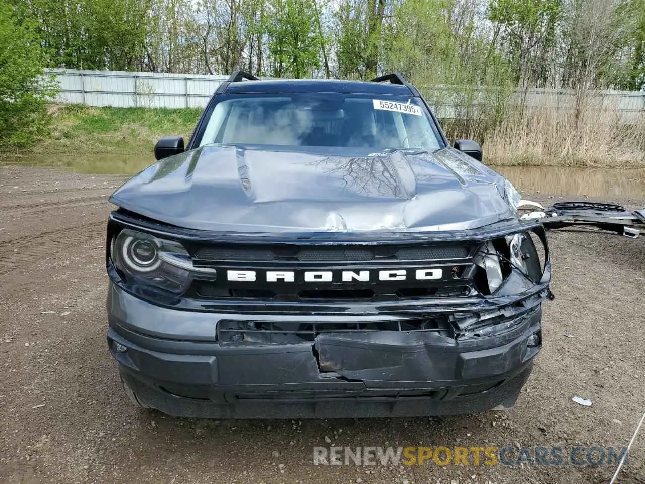 5 Photograph of a damaged car 3FMCR9C6XMRA57055 FORD BRONCO 2021