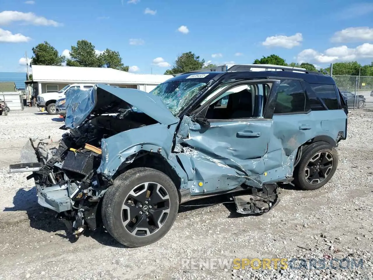 1 Photograph of a damaged car 3FMCR9C6XMRA91934 FORD BRONCO 2021