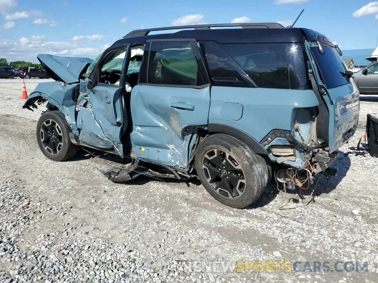 2 Photograph of a damaged car 3FMCR9C6XMRA91934 FORD BRONCO 2021