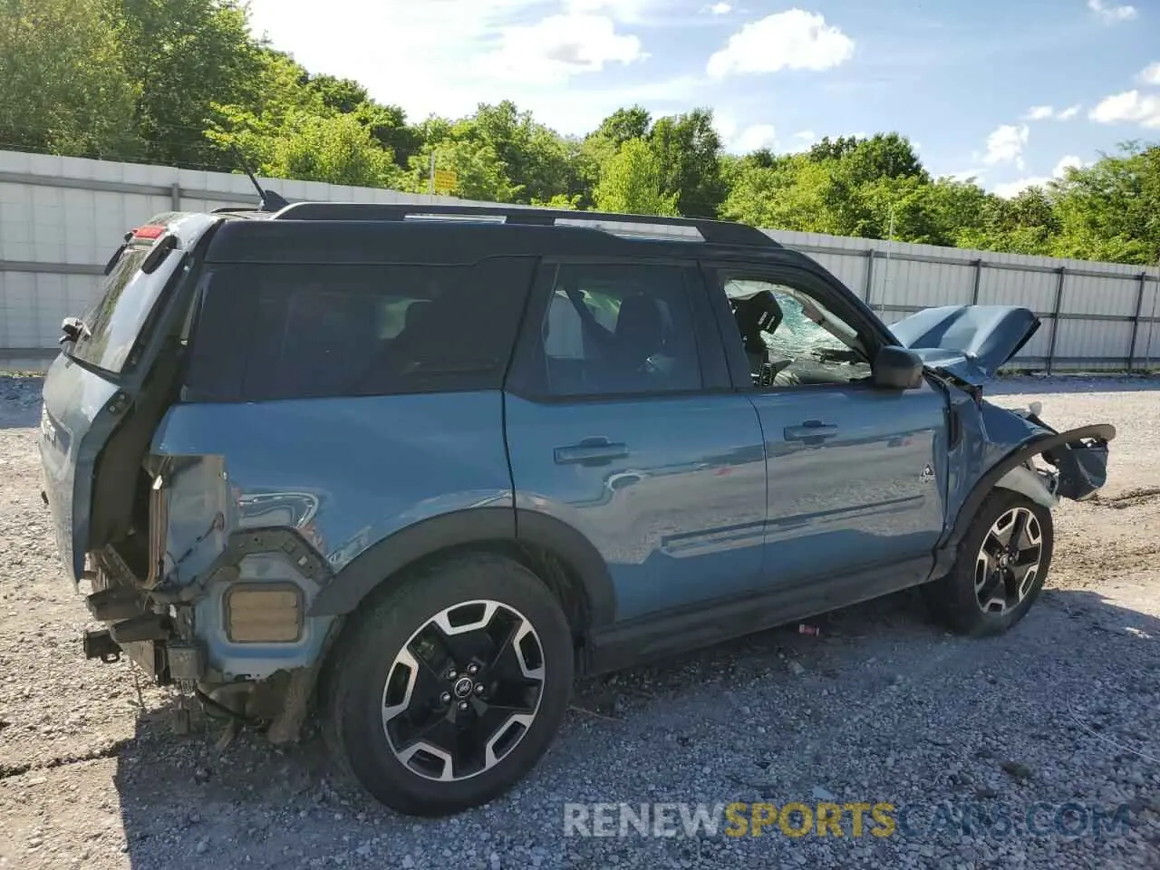 3 Photograph of a damaged car 3FMCR9C6XMRA91934 FORD BRONCO 2021