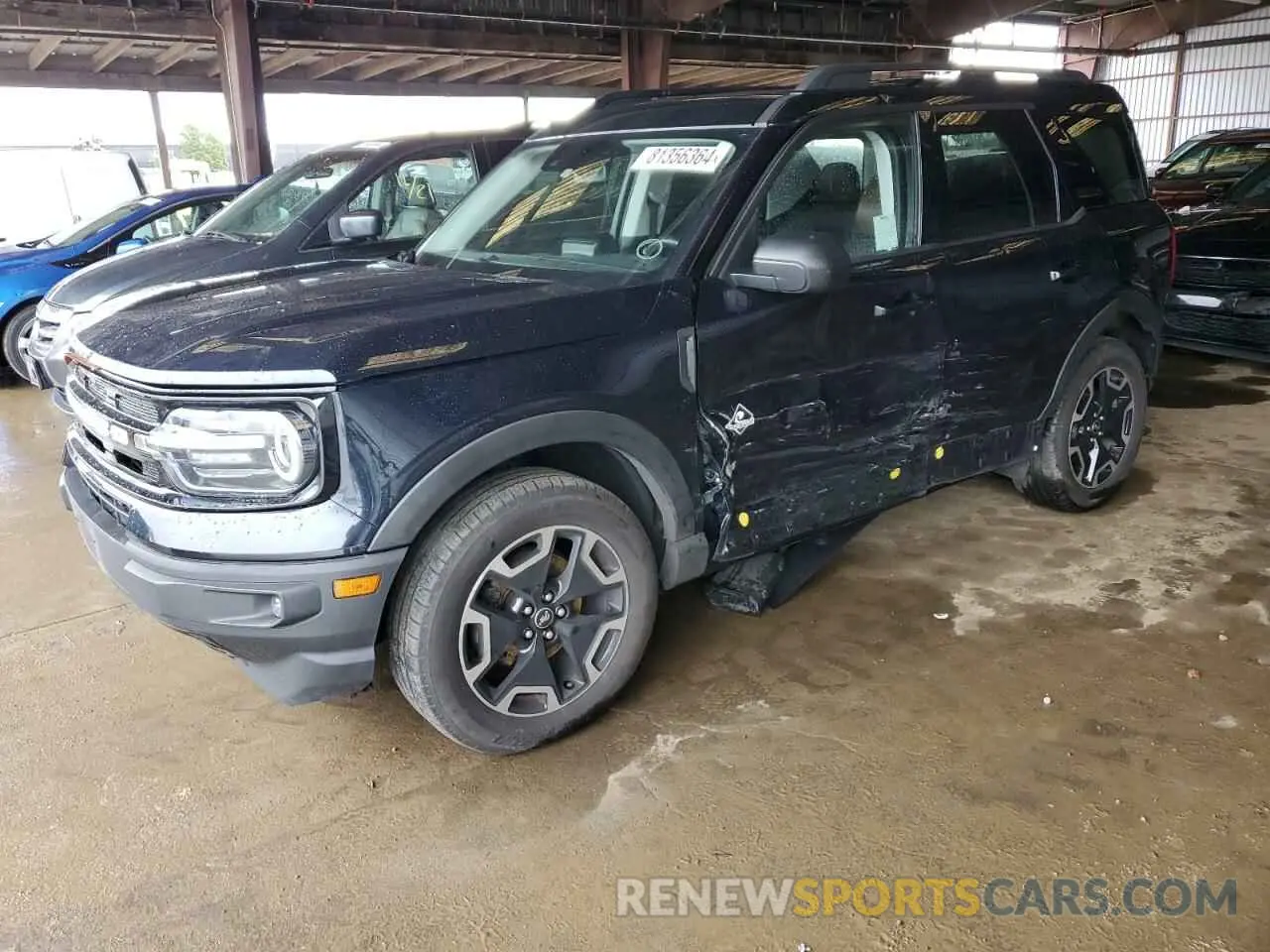 1 Photograph of a damaged car 3FMCR9C6XMRB11051 FORD BRONCO 2021