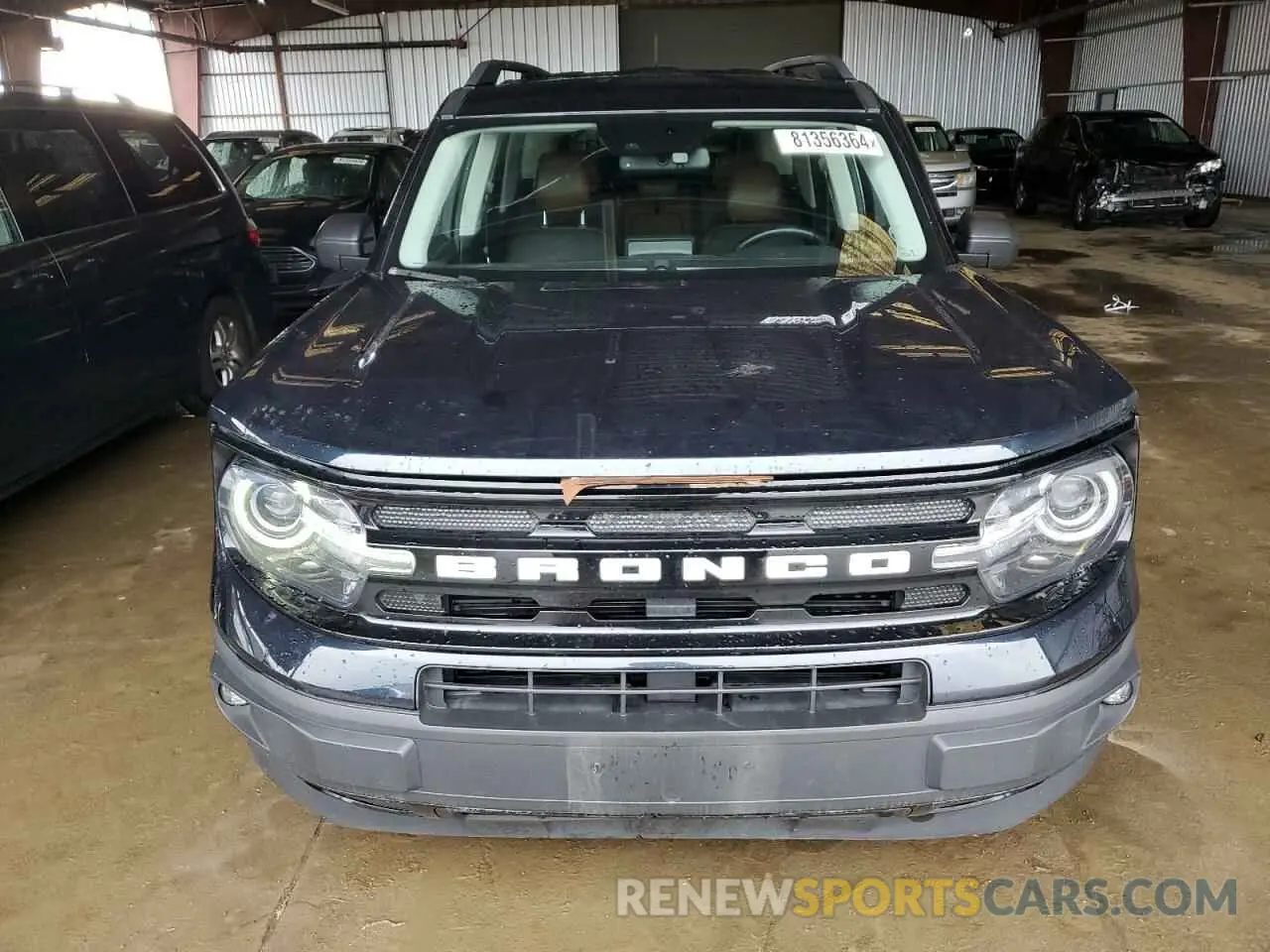 5 Photograph of a damaged car 3FMCR9C6XMRB11051 FORD BRONCO 2021