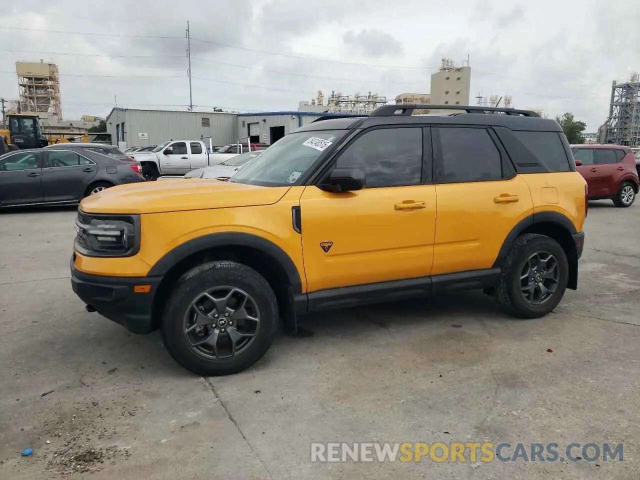 1 Photograph of a damaged car 3FMCR9D90MRA78327 FORD BRONCO 2021