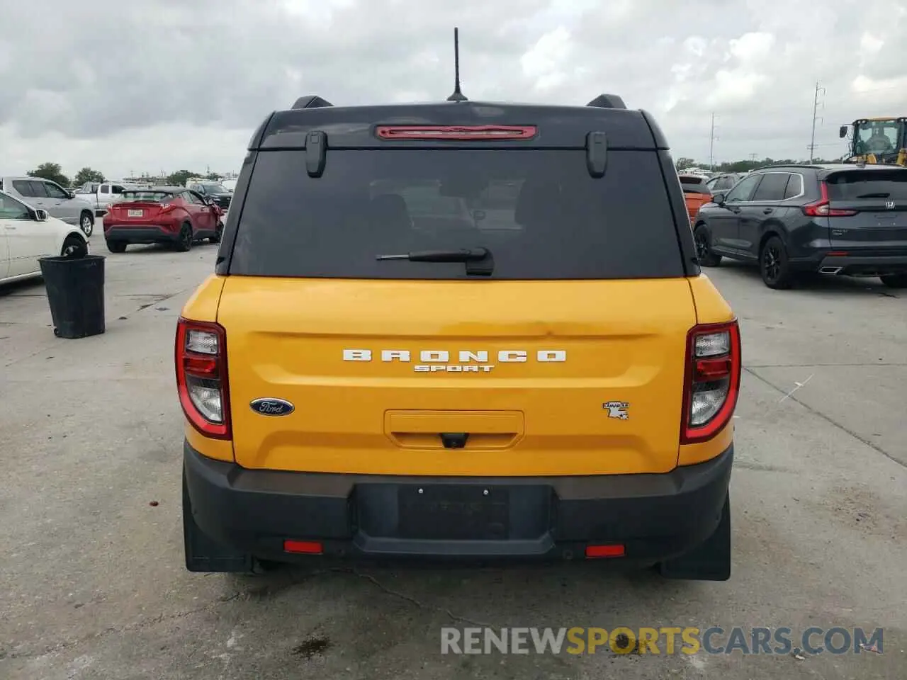 6 Photograph of a damaged car 3FMCR9D90MRA78327 FORD BRONCO 2021