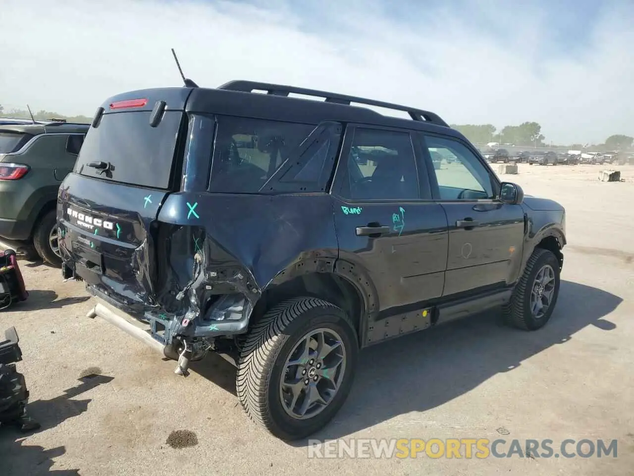 3 Photograph of a damaged car 3FMCR9D91MRA61701 FORD BRONCO 2021