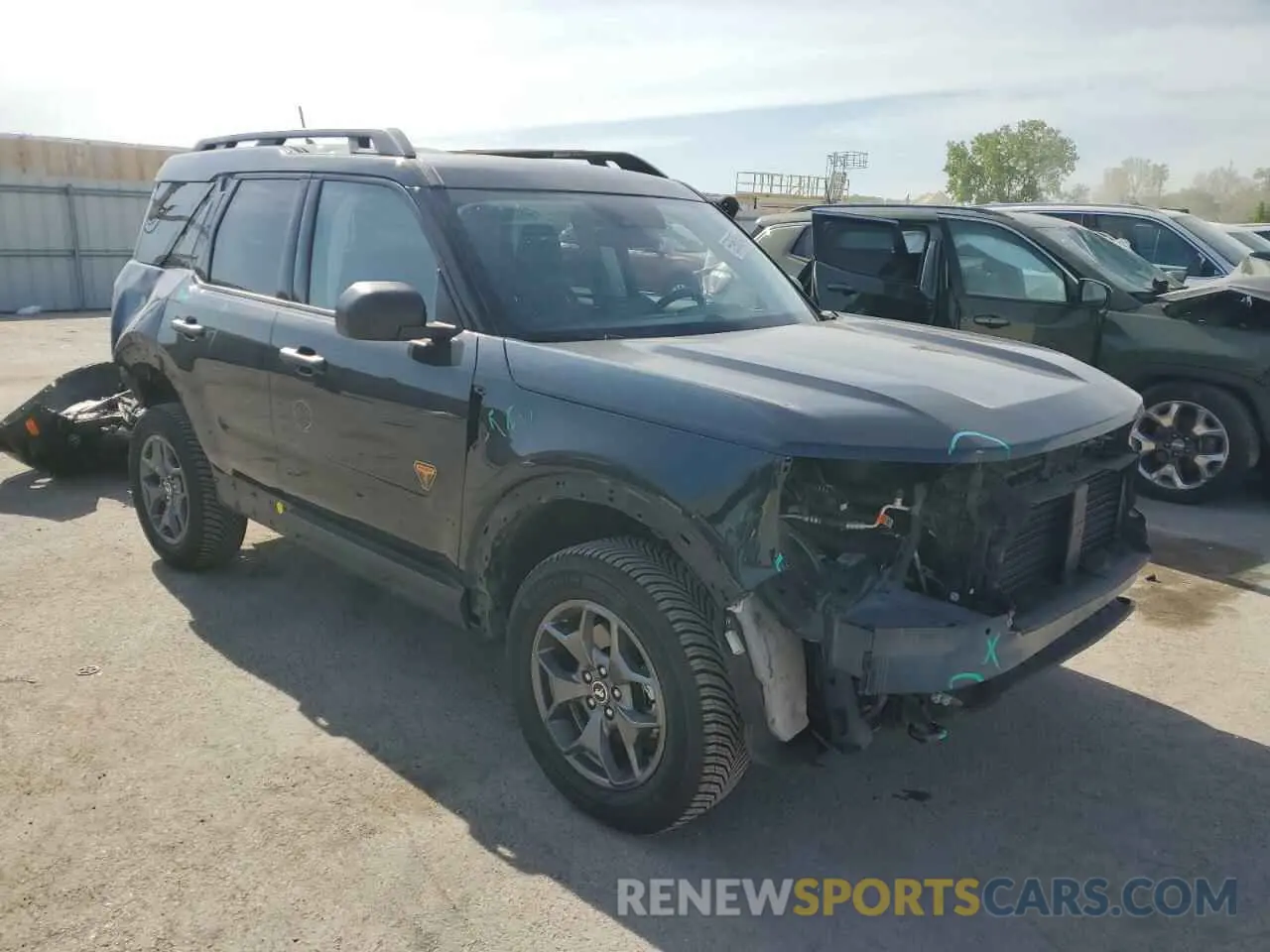 4 Photograph of a damaged car 3FMCR9D91MRA61701 FORD BRONCO 2021
