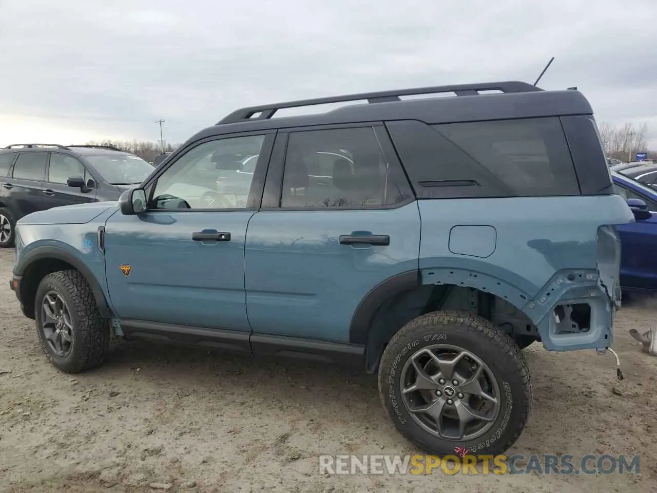 2 Photograph of a damaged car 3FMCR9D91MRB06300 FORD BRONCO 2021