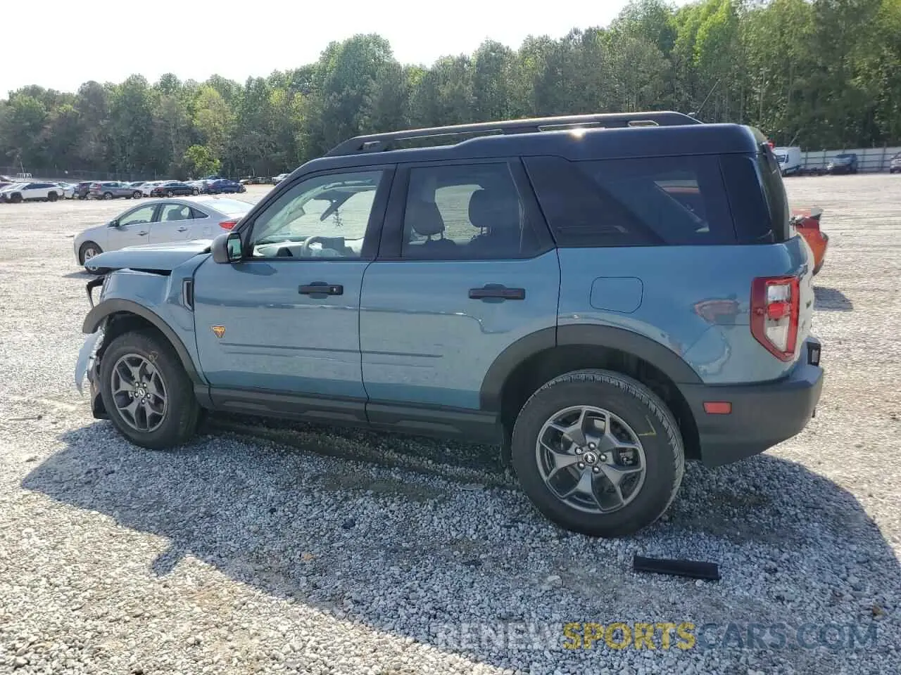 2 Photograph of a damaged car 3FMCR9D92MRA56832 FORD BRONCO 2021