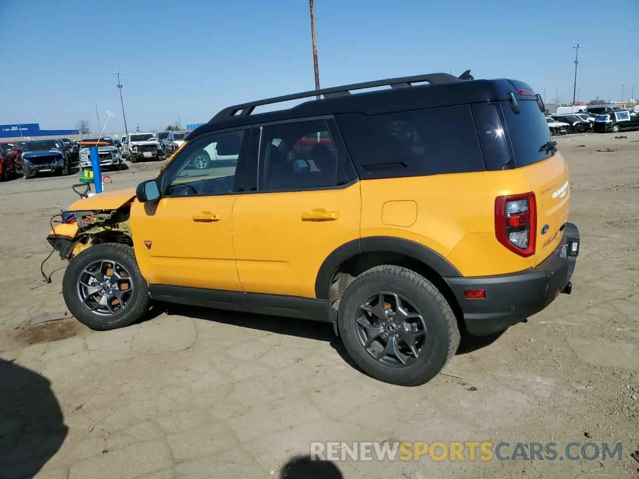 2 Photograph of a damaged car 3FMCR9D92MRA88390 FORD BRONCO 2021