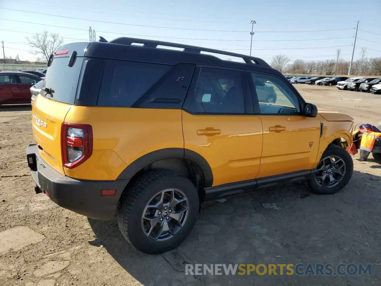 3 Photograph of a damaged car 3FMCR9D92MRA88390 FORD BRONCO 2021