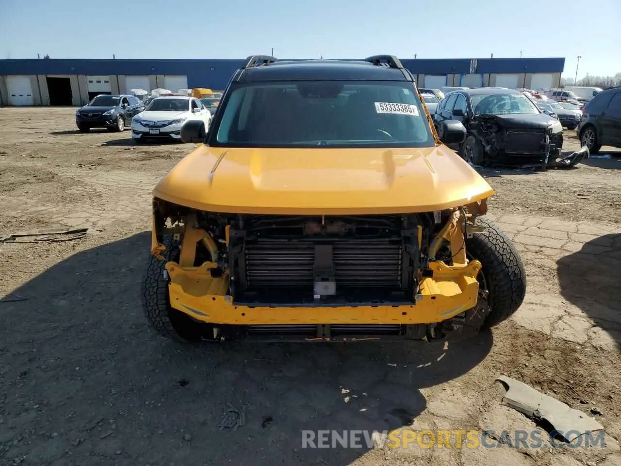 5 Photograph of a damaged car 3FMCR9D92MRA88390 FORD BRONCO 2021