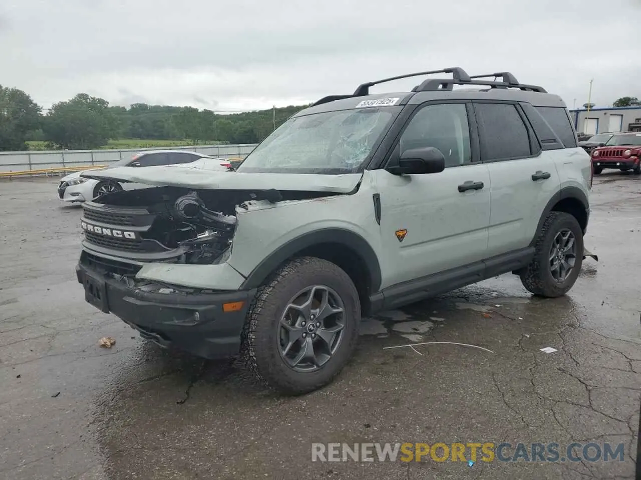1 Photograph of a damaged car 3FMCR9D95MRB32690 FORD BRONCO 2021